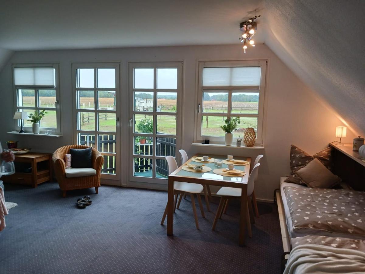 Landidylle Mit Garten, Whirlpool Und Klima Reken Exterior foto
