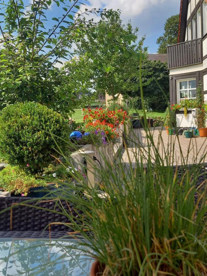 Landidylle Mit Garten, Whirlpool Und Klima Reken Exterior foto